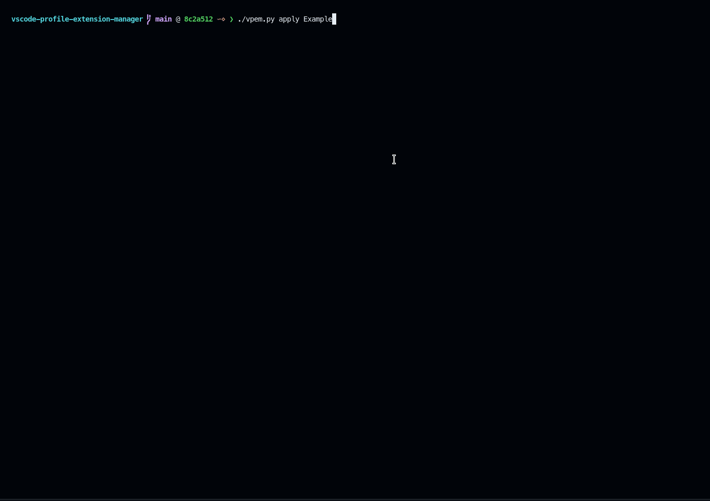 image from Introducing VPEM-Visual Studio Profile Extension Manager
